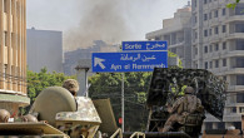 Scene de război civil pe străzile din Beirut, Liban. Foto: Profimedia Images | Poza 4 din 7