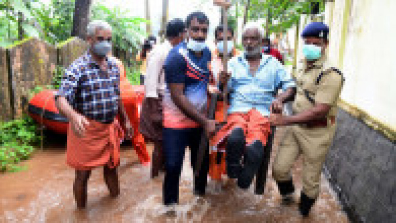 Sudul Indiei a fost afectat de inundații puternice. FOTO: Profimedia Images | Poza 4 din 6