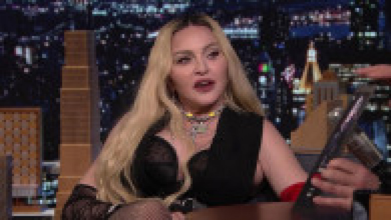 Madonna a apărut într-o ținută sumară în emisiunea lui Jimmy Fallon Foto: Profimedia Images | Poza 1 din 19
