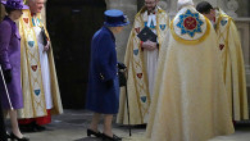Regina Elisabeta a II,-a, în baston la un eveniment public la Londra. Foto: Profimedia Images | Poza 4 din 6