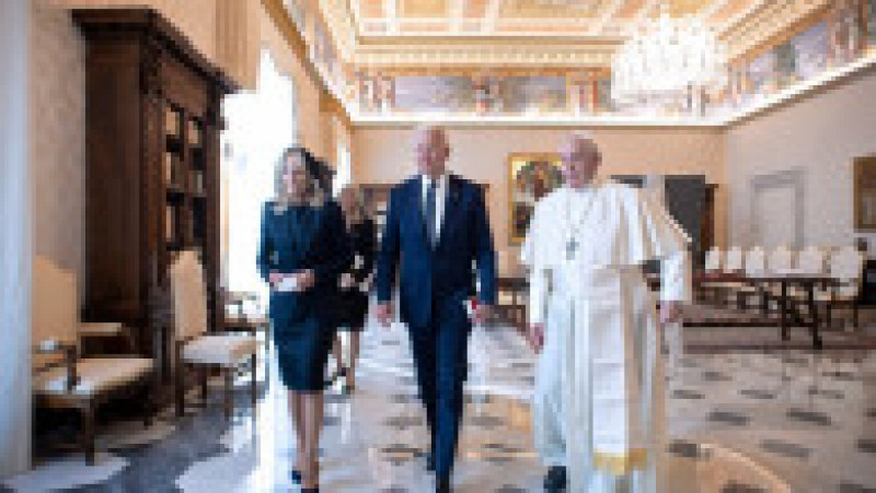 Jill și Joe Biden au fost primiți de Papa Francisc Foto: Profimedia Images | Poza 10 din 11