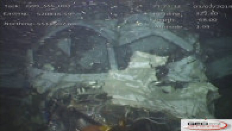 Epava avionului în care se afla Emiliano Sala. Sursa foto: Profimedia Images | Poza 2 din 18