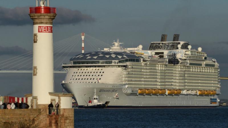 Wonder of the Seas, cel mai nou și mai mare vas de croazieră din lume Foto: Profimedia Images