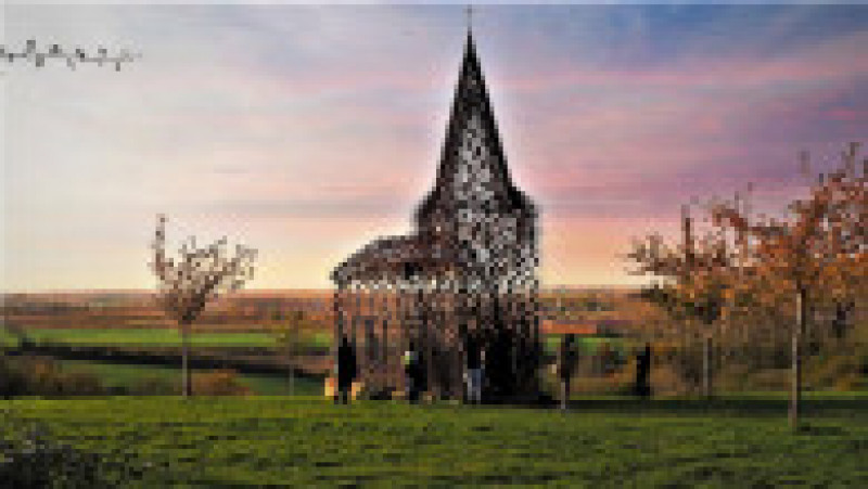 Biserica transparentă din regiunea Limburg, un obiectiv menit să atragă turiști Foto: discoverybelgium.com | Poza 2 din 18