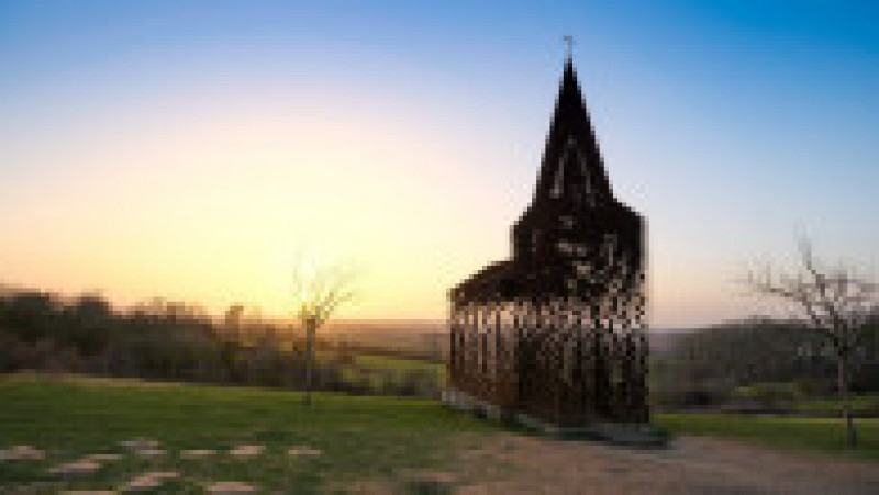 Biserica transparentă, una din atracțiile turistice din regiunea belgiana Limburg Foto: Profimedia Images | Poza 6 din 18