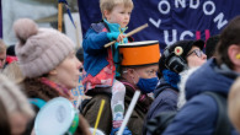 COP26 Manifestaţii ample pentru justiţie climatică la Glasgow şi în lume. Foto: Profimedia Images | Poza 11 din 13