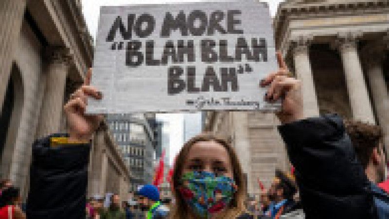 COP26 Manifestaţii ample pentru justiţie climatică la Glasgow şi în lume. Foto: Profimedia Images | Poza 10 din 13