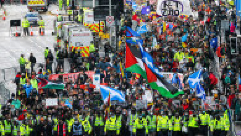 COP26 Manifestaţii ample pentru justiţie climatică la Glasgow şi în lume. Foto: Profimedia Images | Poza 7 din 13