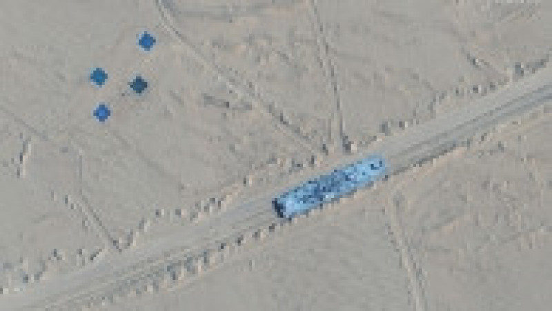 Imagini din satelit surprinse în deșertul Xinjiang. Foto: Profimedia Images | Poza 5 din 5