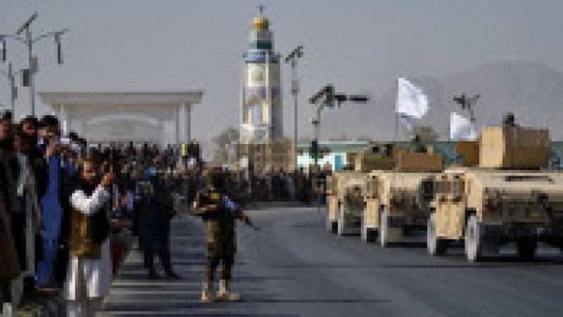 Talibanii au organizat prima paradă militară. Foto: Profimedia | Poza 40 din 41