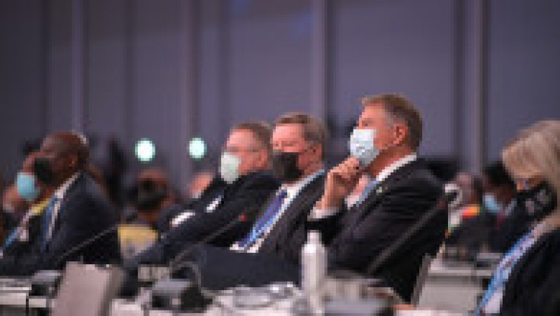Președintele Klaus Iohannis la summit-ul COP26. Foto: Administrația Prezidențială | Poza 11 din 13