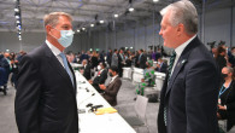 Președintele Klaus Iohannis la summit-ul COP26. Foto: Administrația Prezidențială | Poza 5 din 13