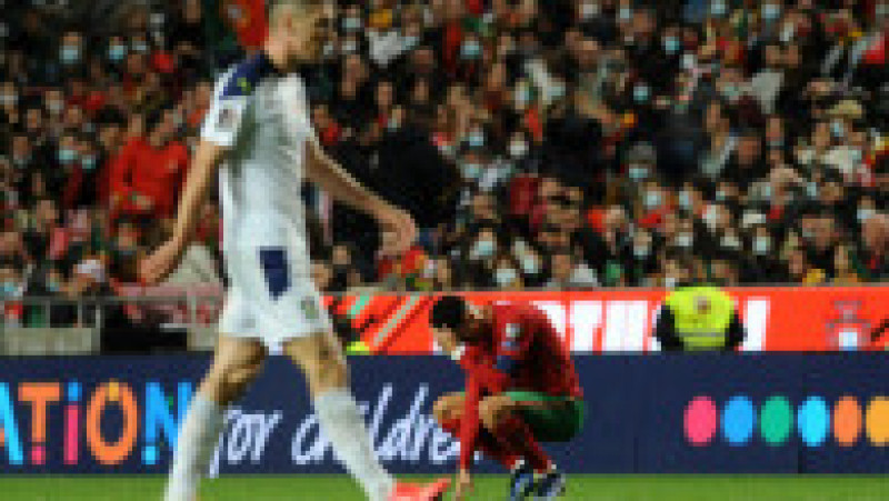Cristiano Ronaldo, devastat după pierderea meciului cu Serbia Foto: Profimedia Images | Poza 5 din 12