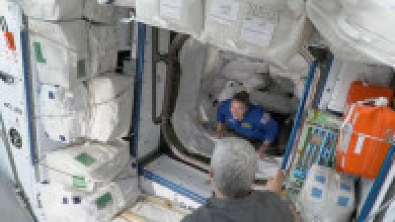 Capsula SpaceX cu cei patru astronauţi la bord a andocat la Staţia Spaţială Internaţională. Foto: Profimedia Images | Poza 4 din 4