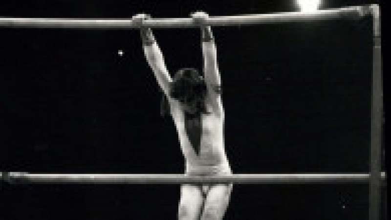 Nadia Comăneci. 12 aprilie 1975. Turneul Internațional de Gimnastică de la Wembley. Foto: Profimedia | Poza 6 din 21