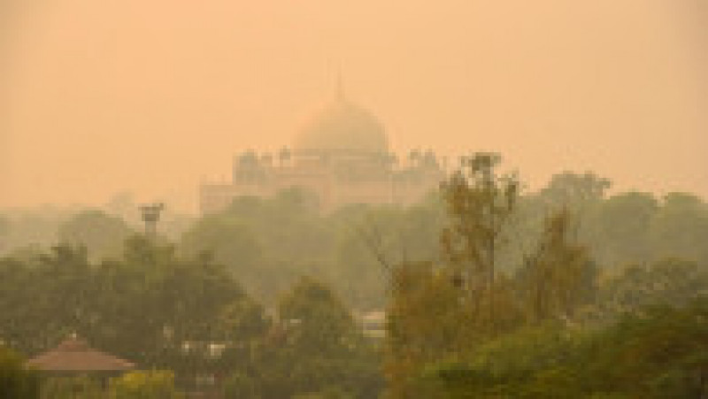 Aerul a devenit greu de respirat în ultimele zile în capitala indiană. Foto: Profimedia Images | Poza 6 din 9