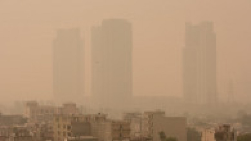 Poluarea și fumul au redus puternic vizibilitatea în New Delhi. Foto: Profimedia Images | Poza 7 din 9