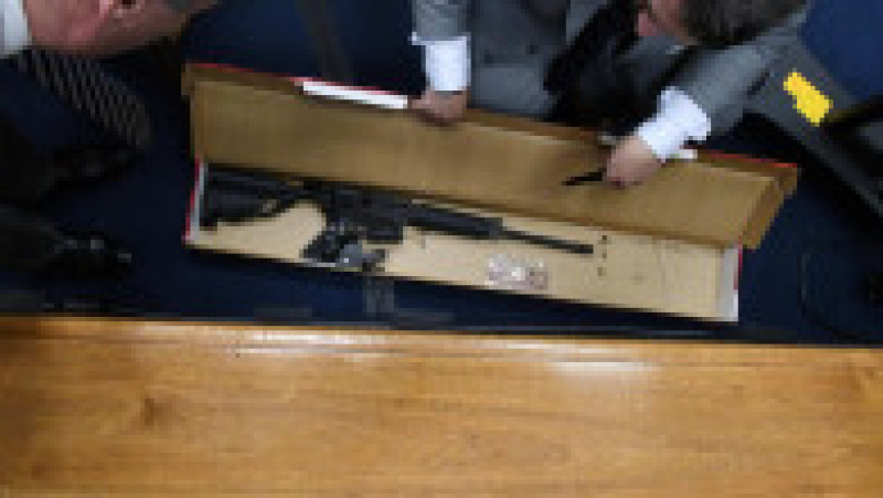 Arma cu care a tras Kyle Rittenhouse. Foto : Profimedia | Poza 3 din 6