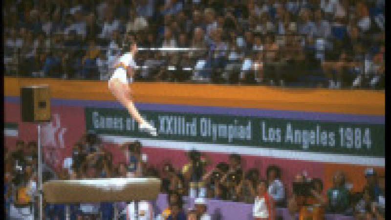 ECATERINA SZABO, România, la Olimpiada din 1984 de la LOS ANGELES FOTO: GettyImages | Poza 2 din 5
