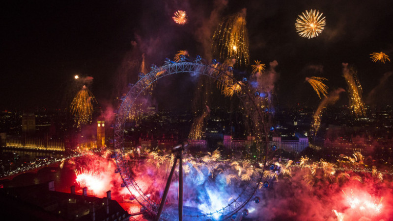 Revelion la Londra Foto: Gulliver/ Getty Images 