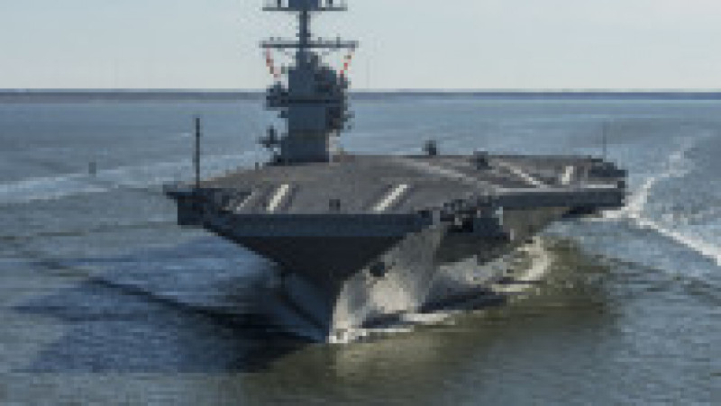 USS Gerald R. Ford Begins Builder