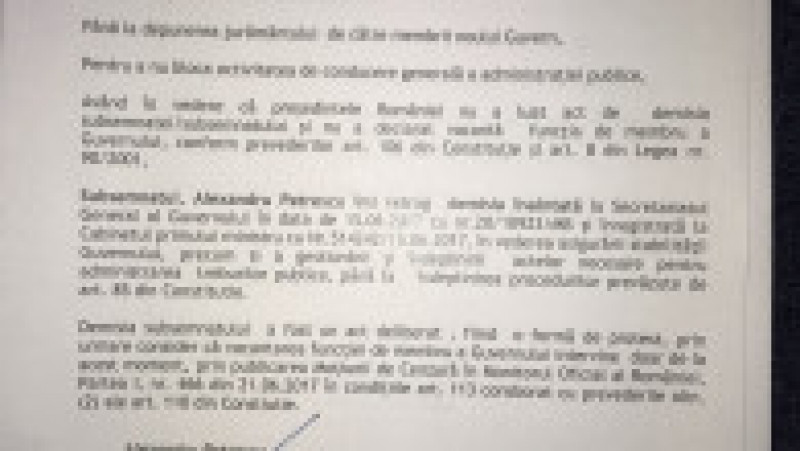 cereri retragere demisii ministri Guvernul Grindeanu 220617 (16)alexandru petrescu | Poza 1 din 1