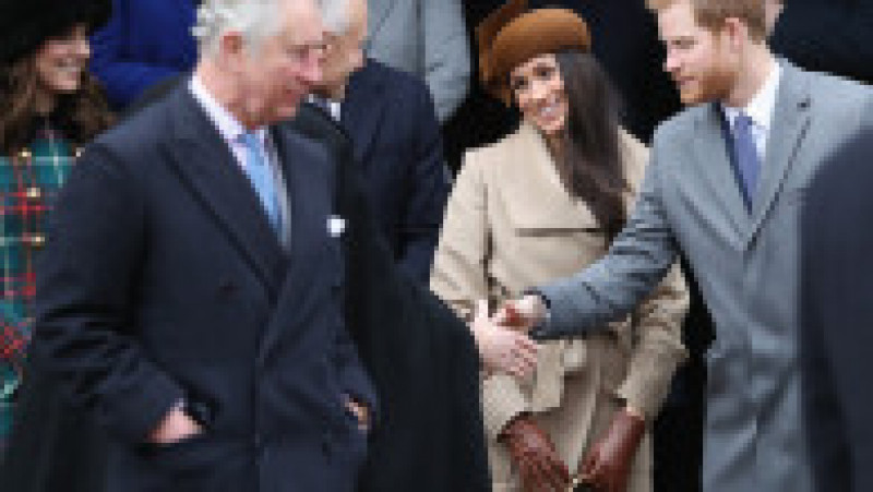 Members Of The Royal Family Attend St Mary Magdalene Church In Sandringham | Poza 4 din 7
