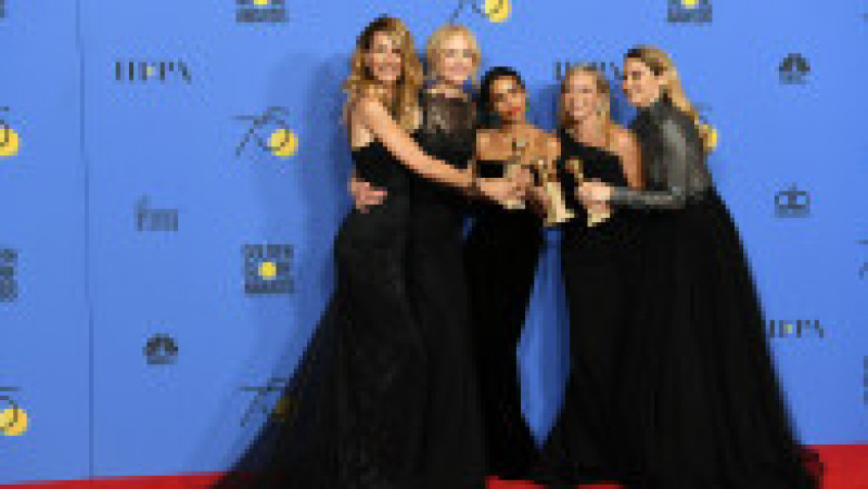 75th Annual Golden Globe Awards - Press Room | Poza 1 din 11