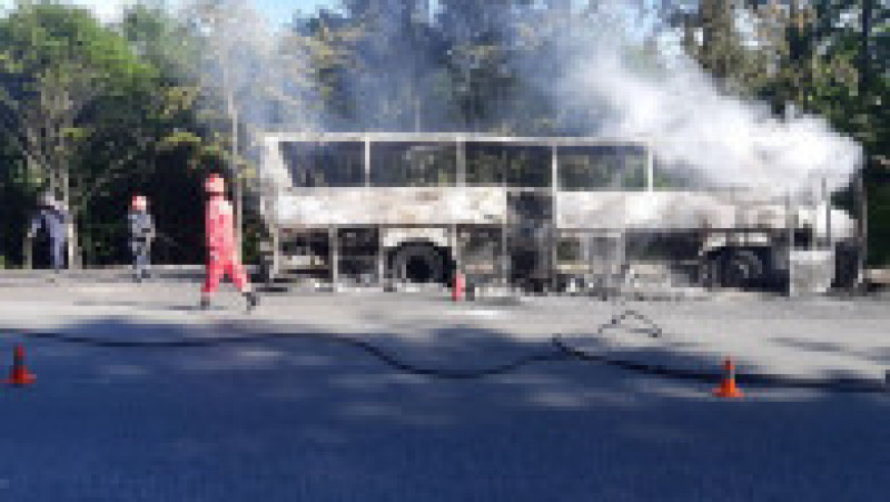 autocar incendiu Gutai (11) | Poza 11 din 15