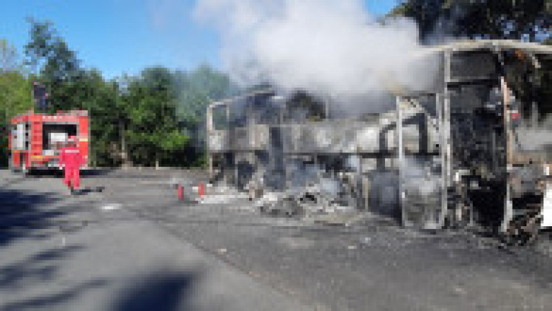 autocar incendiu Gutai (9) | Poza 9 din 15