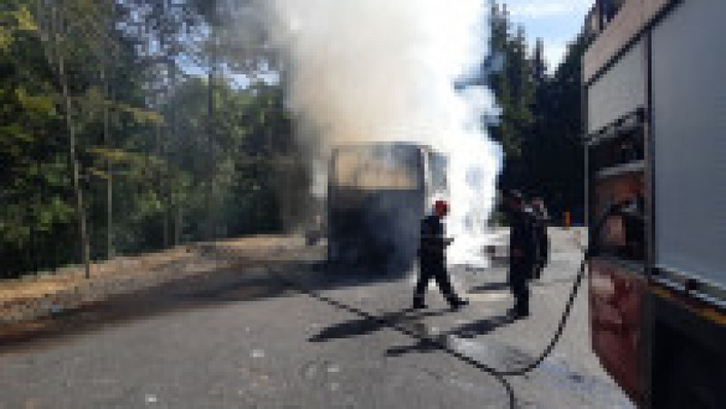 autocar incendiu Gutai (12) | Poza 12 din 15