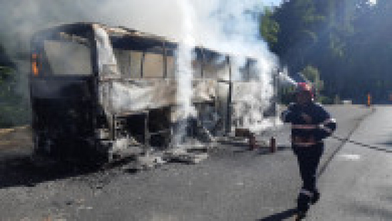 autocar incendiu Gutai (6) | Poza 6 din 15