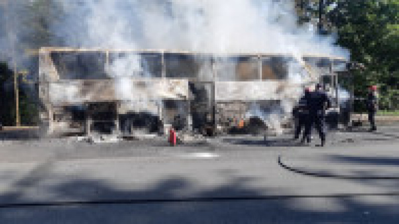 autocar incendiu Gutai (7) | Poza 7 din 15