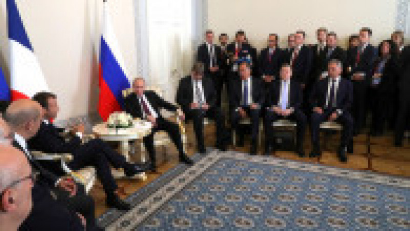 discutii putin macron delegatii - kremlin | Poza 6 din 20