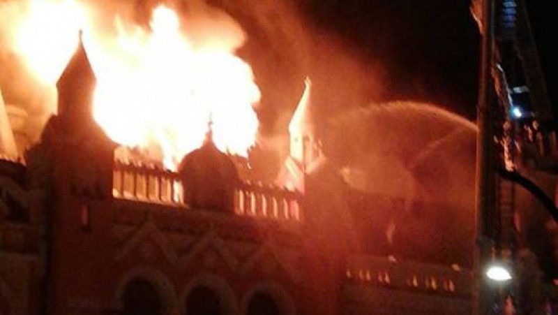 incendiu episcopie Greco Catolica Oradea