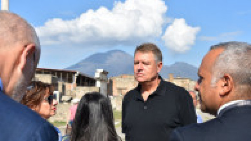 Klaus Iohannis in Pompei | Poza 3 din 11
