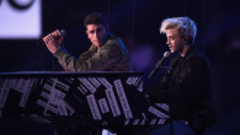 BILBAO, SPAIN - NOVEMBER 04: Jack & Jack perform on stage during the MTV EMAs 2018 at Bilbao Exhibition Centre on November 4, 2018 in Bilbao, Spain. (Photo by Stuart C. Wilson/Getty Images for MTV) | Poza 6 din 12