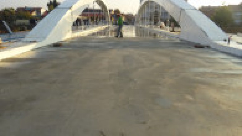 podul centenarului Oradea turnare placa beton (5) | Poza 5 din 5