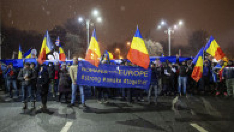 Protest fata de modificarile aduse legilor justitiei de catre coalitia de guvernare prin OUG 7, in Bucuresti, duminica, 24 februarie 2019. Inquam Photos / | Poza 7 din 9