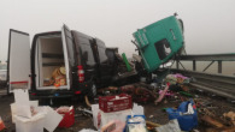 accident autostrada sursa ISU DOBROGEA 6 | Poza 9 din 9