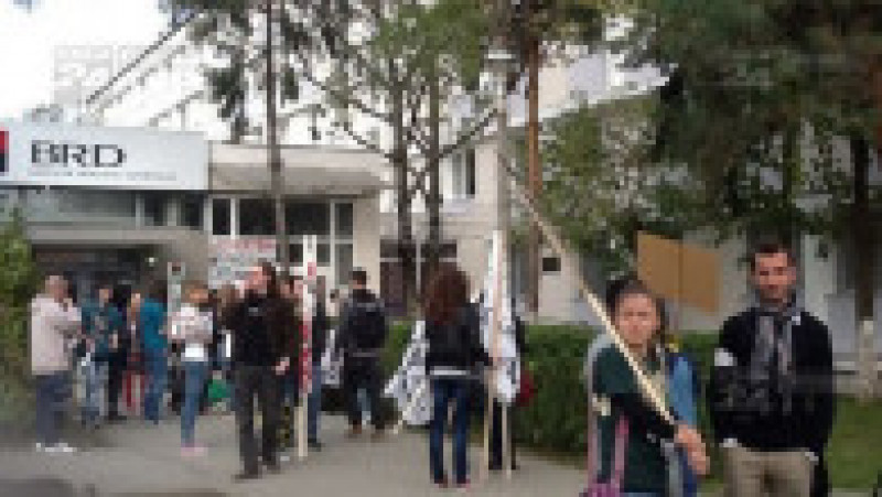 protestul studentilor la Timisoara 2 | Poza 2 din 23