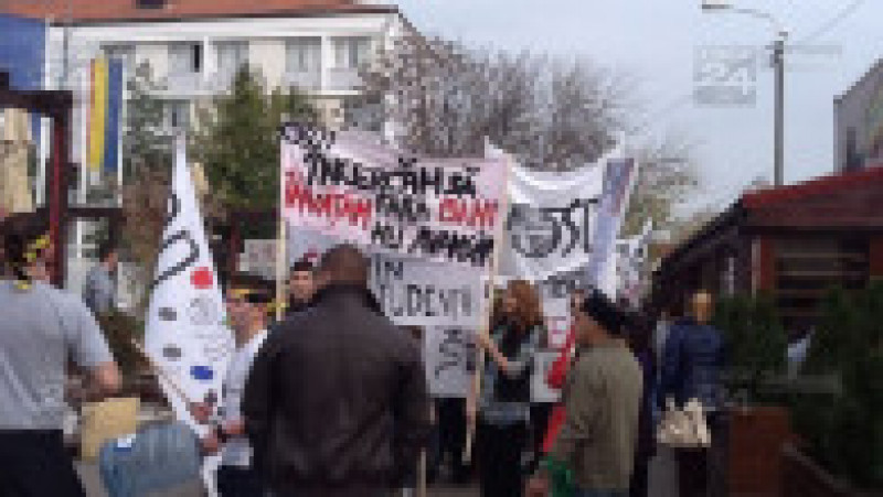 protestul studentilor la Timisoara 6 | Poza 6 din 23