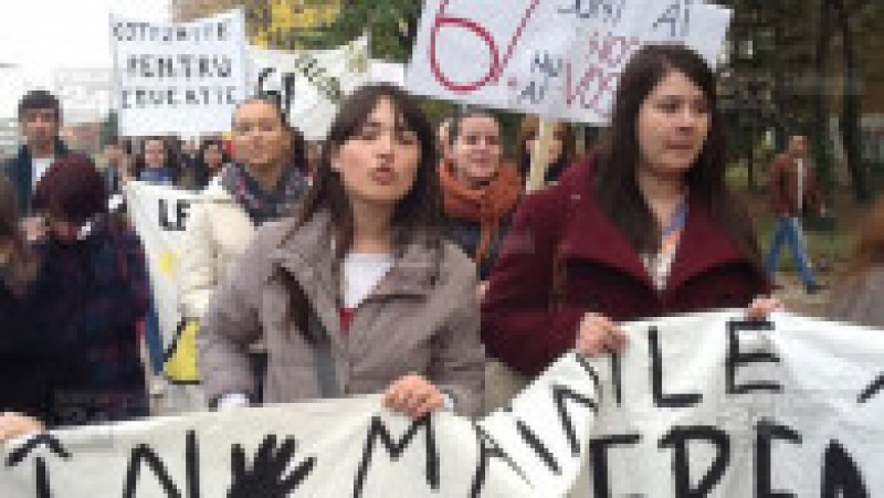 protestul studentilor la Timisoara 7 | Poza 17 din 23