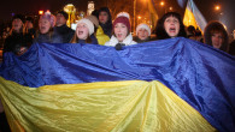 Proteste violente Kiev Ucraina 25 noiembrie 2013 3 -AFP Mediafax Foto-Alexander KHUDOTEPLY | Poza 2 din 6