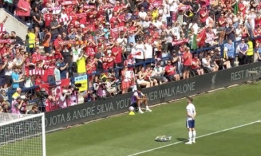 Mai emoționant nu se poate. Gestul adversarilor la primul meci al lui Liverpool fără Diogo Jota VIDEO