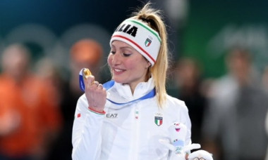 Poveste de film la JO 2026. Strănepoata sex-simbolului Gina Lollobrigida e campioană olimpică VIDEO