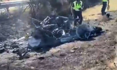 Imagini de la locul tragicului accident: nu a mai rămas nimic din mașina Lamborghini a lui Diego Jota VIDEO