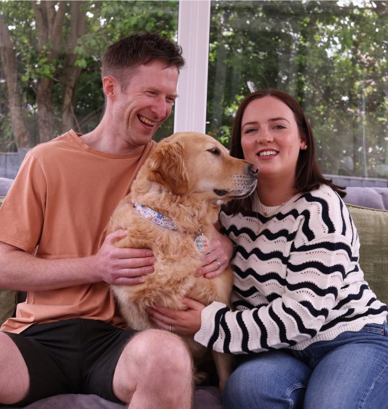 O cățelușă i-a salvat viața stăpânului său, care a intrat în stop cardiac în timp ce dormea/ Foto: Instagram