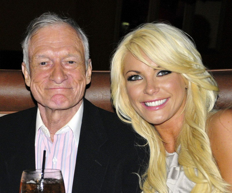 Crystal Hefner și Hugh Hefner