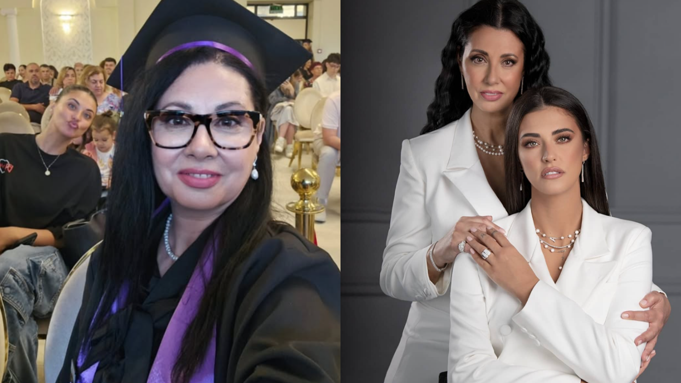 Mama Antoniei a absolvit Facultatea de Psihologie la 59 de ani. Artista i-a fost alături și i-a transmis un mesaj emoționant